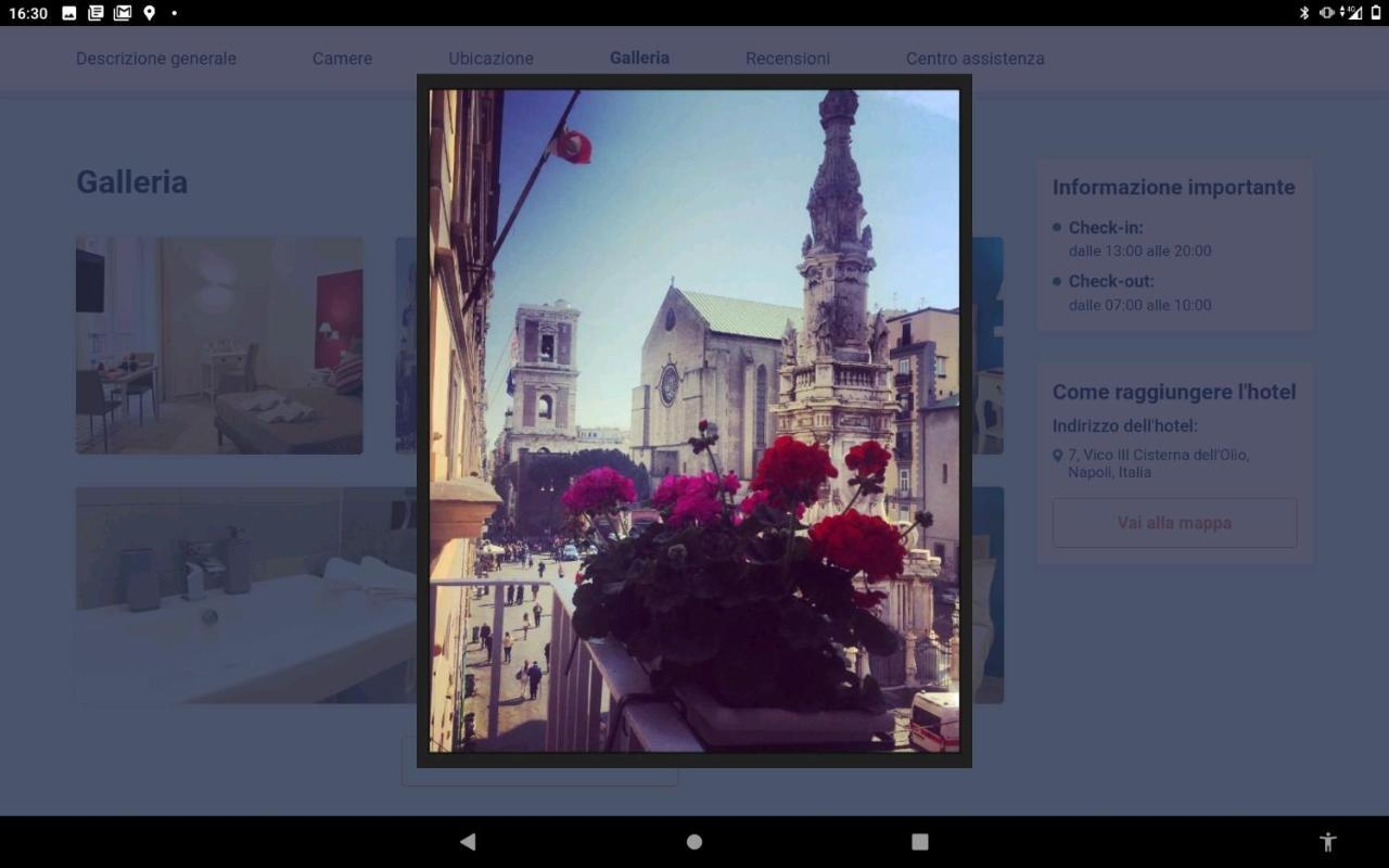 נאפולי B&B Il Balconcino A Santa Chiara מראה חיצוני תמונה